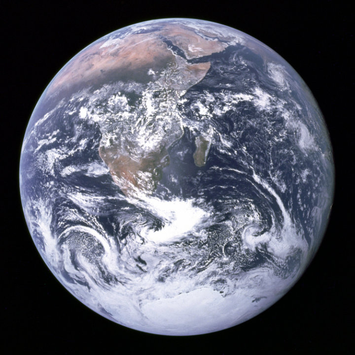 photo of our planet Earth