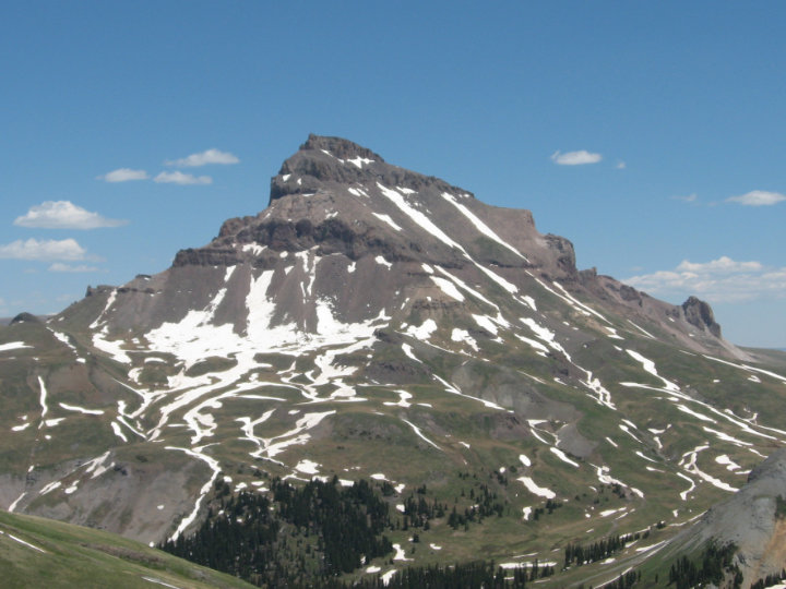 photo of Uncompahgre Peak, San Juan Mountains, Colorado