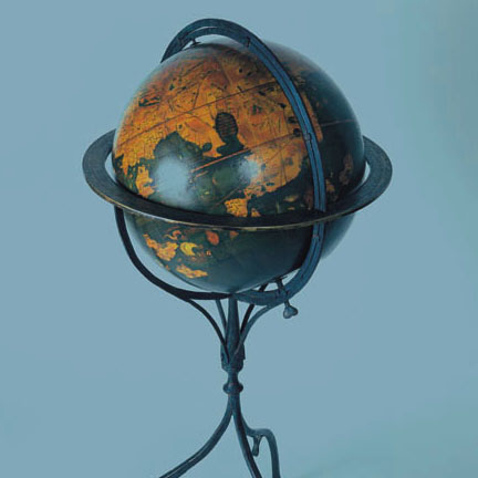 Facsimile of Martin Behaim's 1492 'Erdapfel' globe  from Greaves and Thomas globemakers
